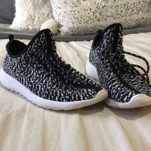 Black and White Sneakers